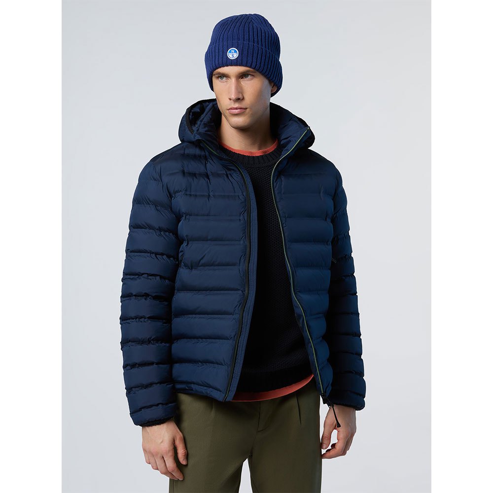 Купить North sails 603316-0802-XL Куртка Laser Puffer Голубой  Navy Blue XL 7ft.ru в интернет магазине Семь Футов