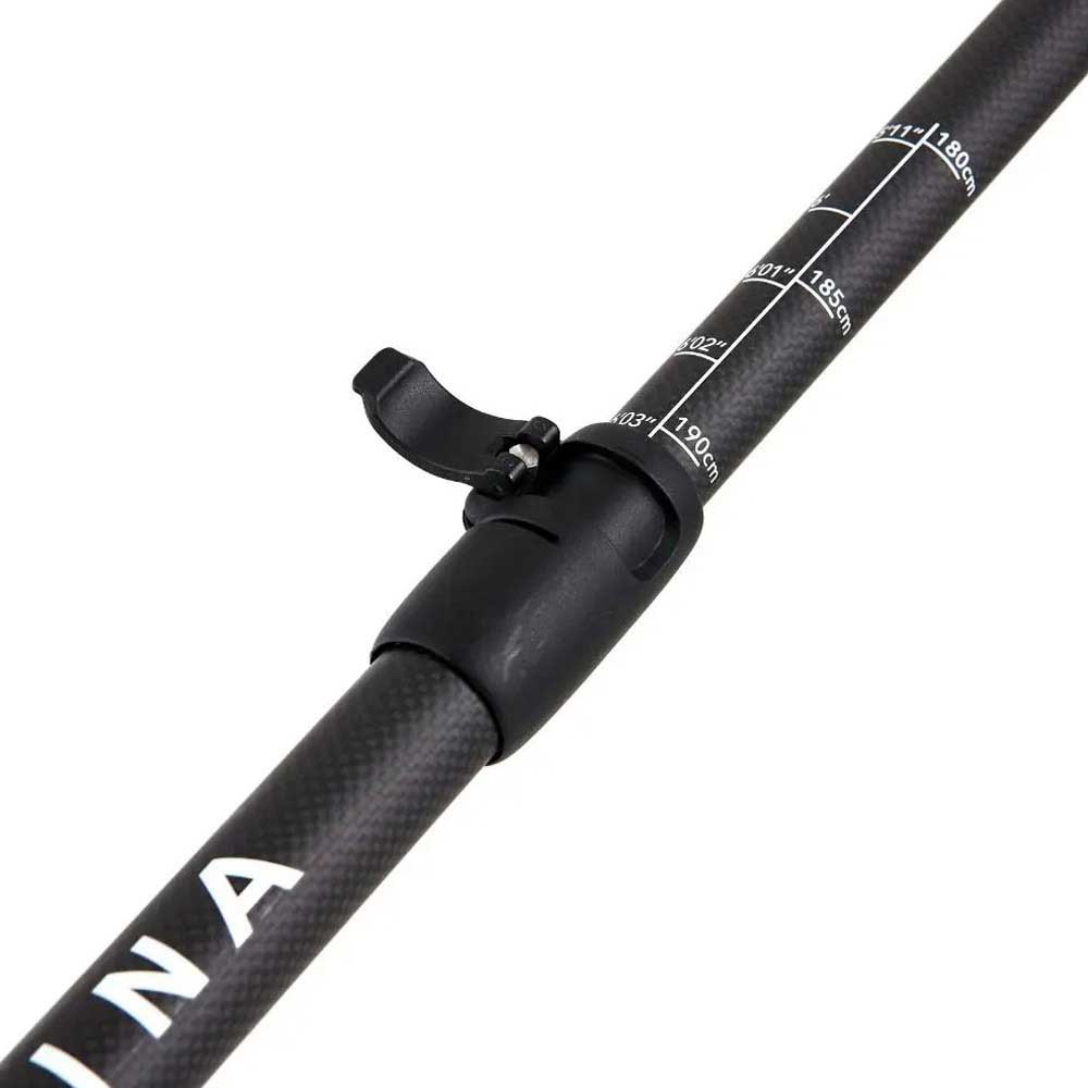 Купить Aqua marina 2117840 Carbon Pro Tele Весло  Black 180-210 cm 7ft.ru в интернет магазине Семь Футов