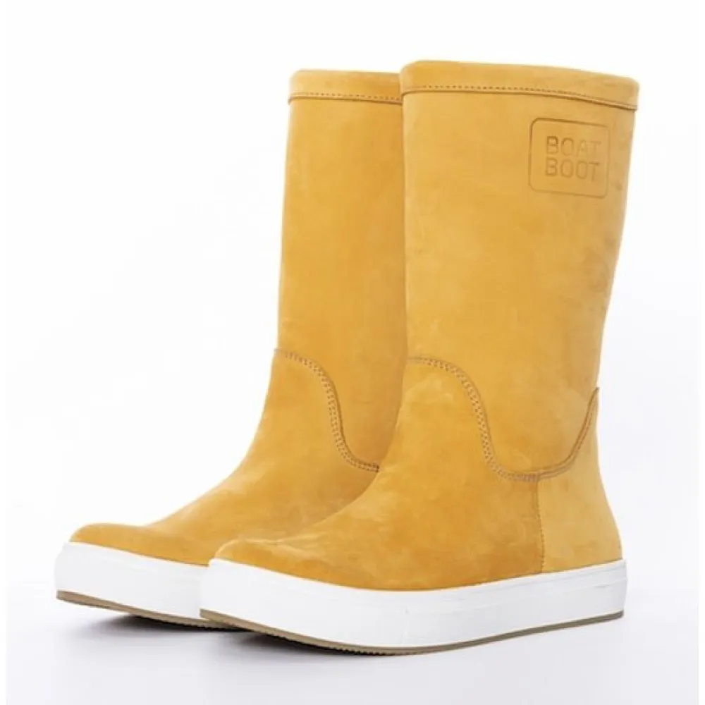 Купить Boat boot 100110123-2000-40 Сапоги None Lace Leather Yellow 40x35x15 EU 40 7ft.ru в интернет магазине Семь Футов