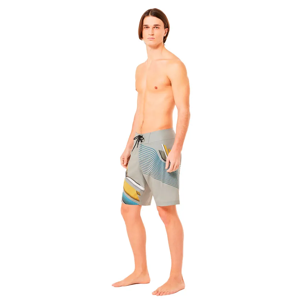 Купить Oakley foa406869-7c9-31 плавательные шорты Striped 19´´ boardshort Boulder Green 20x17x4 7ft.ru в интернет магазине Семь Футов