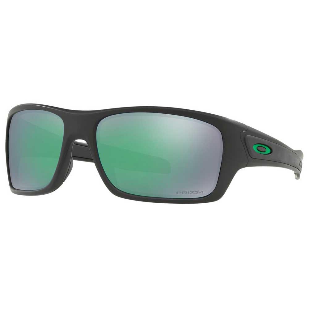 Купить Oakley OO9263-4563 Turbine Prizm Поляризованные Очки Matte Black Prizm Jade Polarized/CAT 3 7ft.ru в интернет магазине Семь Футов