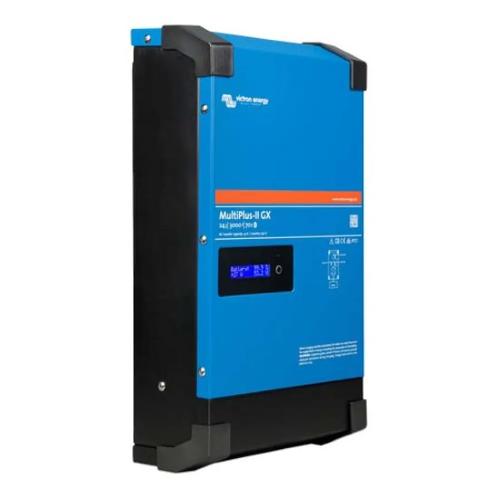 Купить Victron energy nt-1437 инвертор Multiplus II GX 3000VA 70A 24V Blue 52x30x16 506 x 275 x 147 mm 7ft.ru в интернет магазине Семь Футов