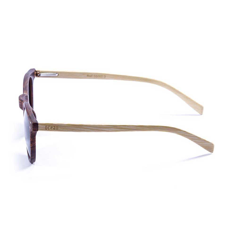 Купить Ocean sunglasses 55000.3 Деревянные поляризованные солнцезащитные очки Lizard Brown / Brown 7ft.ru в интернет магазине Семь Футов