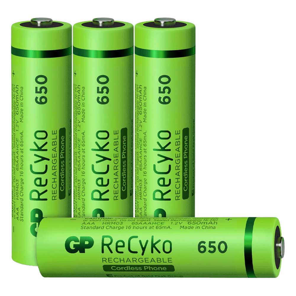 Купить Gp batteries 12065AAAHCE-C4 ReCyko NiMH Akkus DECT-Telefon Аккумуляторная батарея Золотистый Green 7ft.ru в интернет магазине Семь Футов