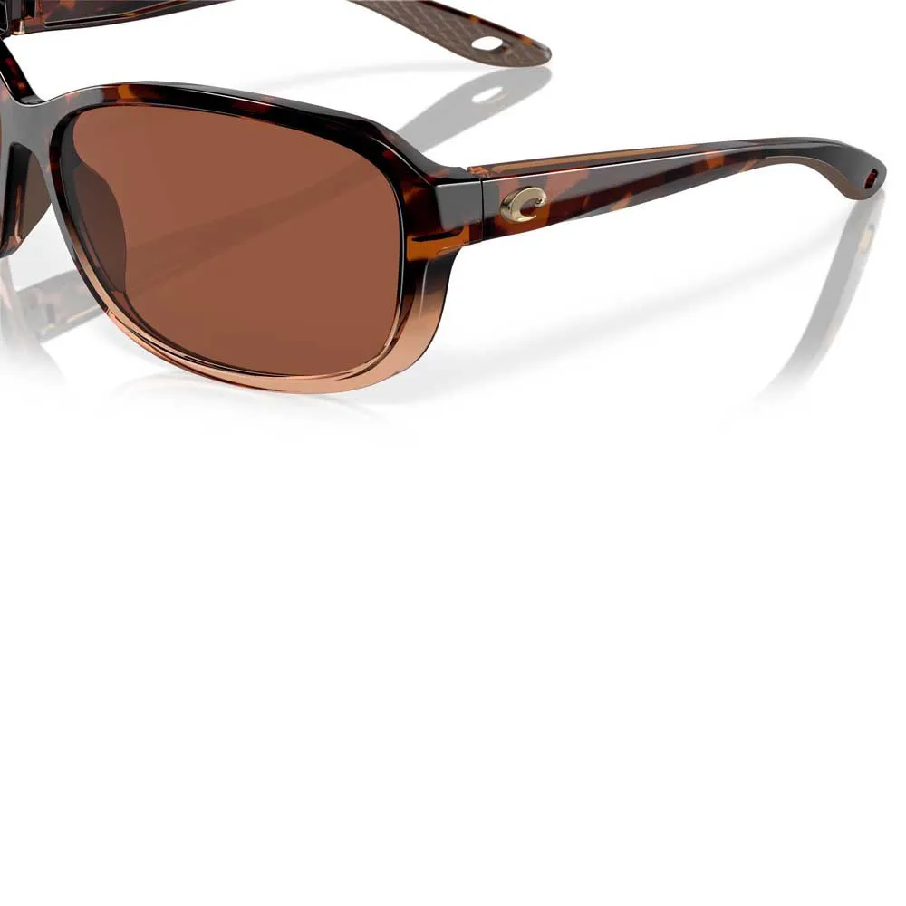 Купить Costa 06s9114-91140660 поляризованные солнцезащитные очки Seadrift Shiny Tortoise Fade 9 25x12x10 Copper 580P/CAT2 7ft.ru в интернет магазине Семь Футов