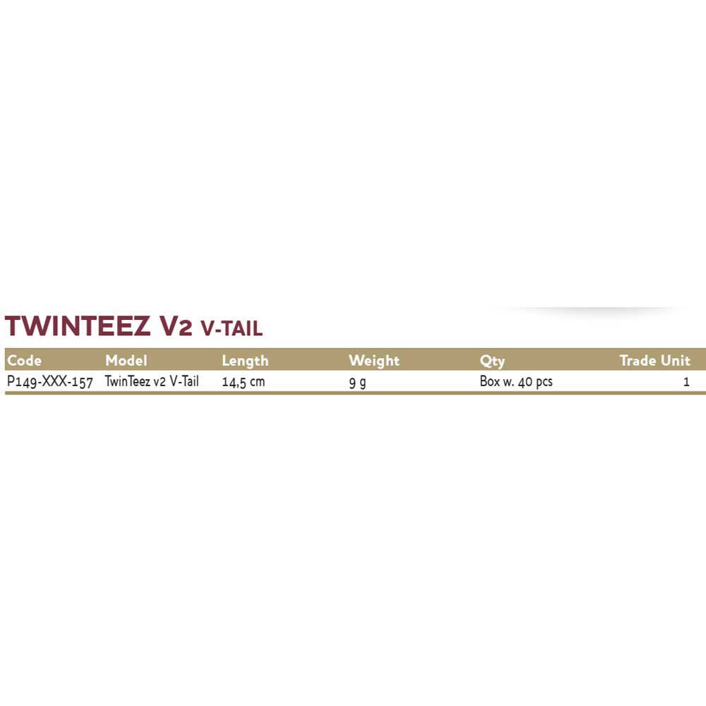 Купить Westin P149-021-157 Twinteez V2 V-Tail 145 Mm 9g 40 единицы Многоцветный Bass Orange 7ft.ru в интернет магазине Семь Футов