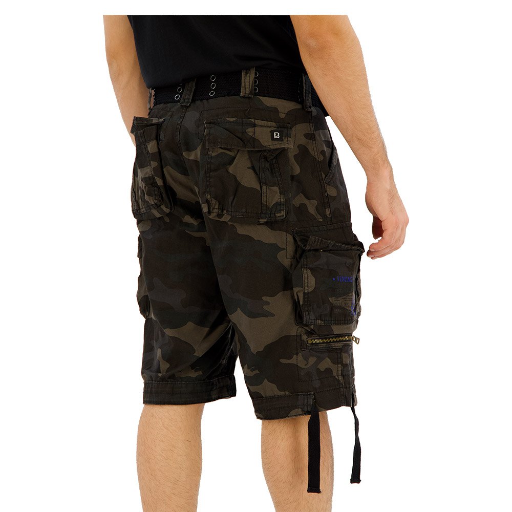 Купить Brandit 2001-4-7XL Шорты Savage Vintage Серый  Dark Camo 7XL 7ft.ru в интернет магазине Семь Футов