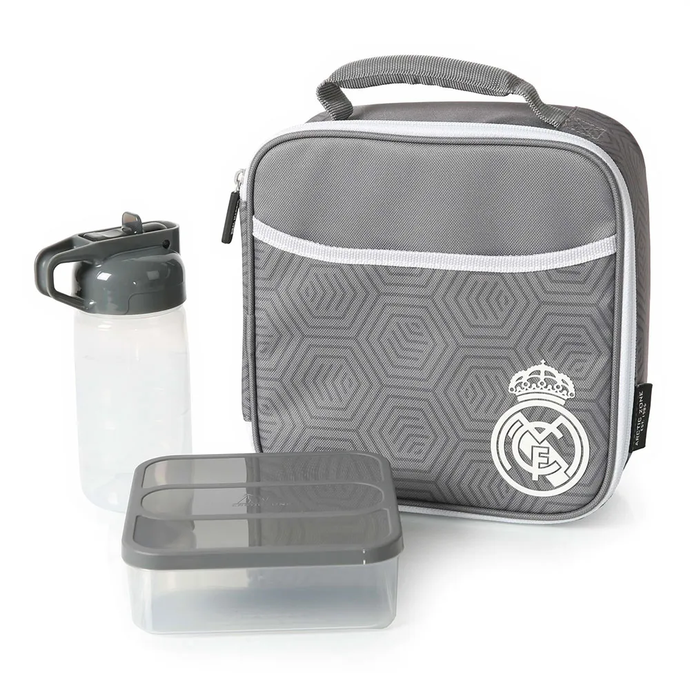 Купить Real madrid AZRM10005802-UNIT Мягкий портативный охладитель 21.0x9.5x21.6 cm Серый Grey 7ft.ru в интернет магазине Семь Футов
