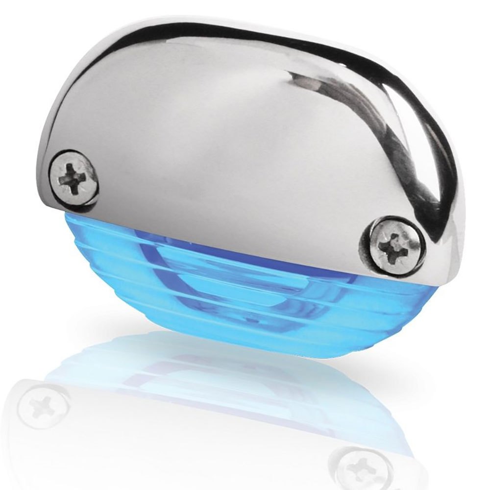 Купить Hella marine 4025078 0.5W Синий фонарь из нержавеющей стали Бесцветный Silver 7ft.ru в интернет магазине Семь Футов