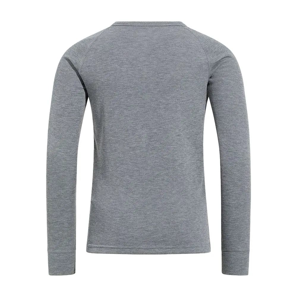 Купить Odlo 196779-15700-116 Комплект термобелья с длинным рукавом Active Warm Trend Grey Melange 30x22x4 6 Years 7ft.ru в интернет магазине Семь Футов