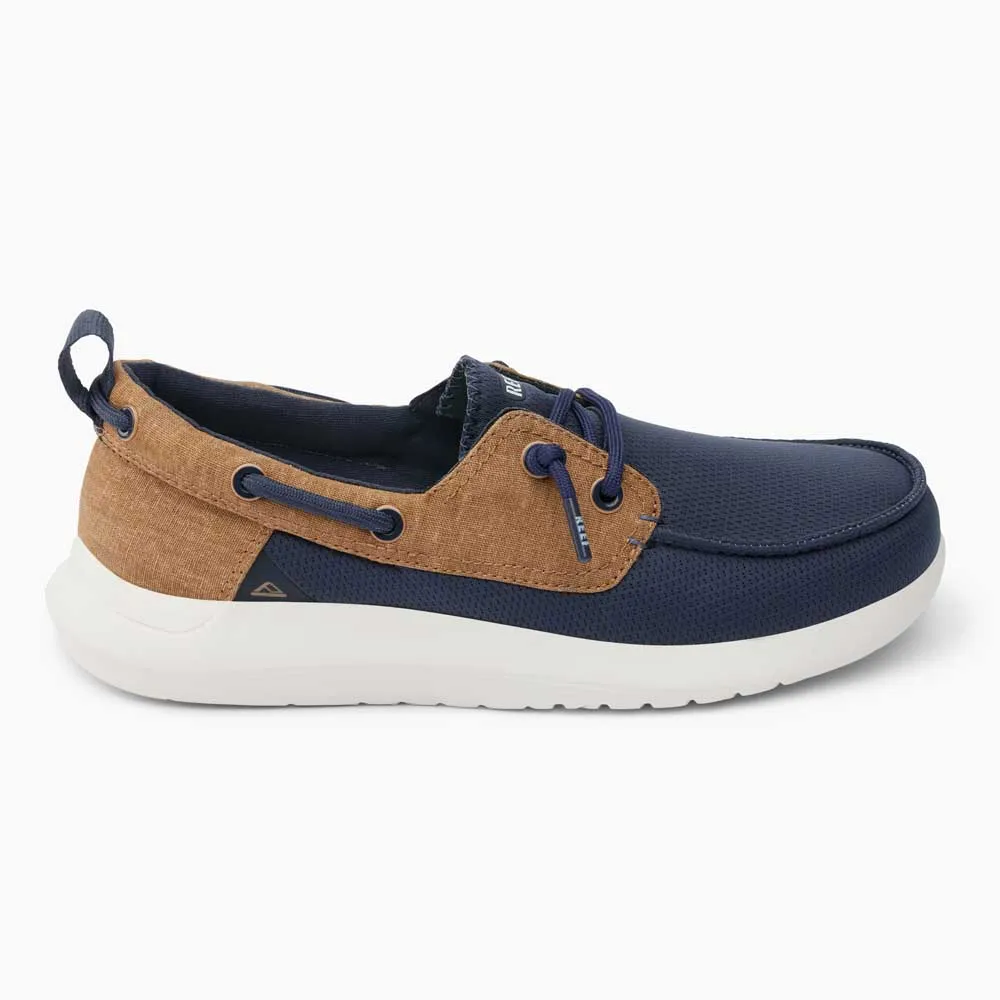 Купить Reef cj6780-navy/tan-8.5 Палубные туфли Swellsole Pier 35x25x15 EU 41 7ft.ru в интернет магазине Семь Футов