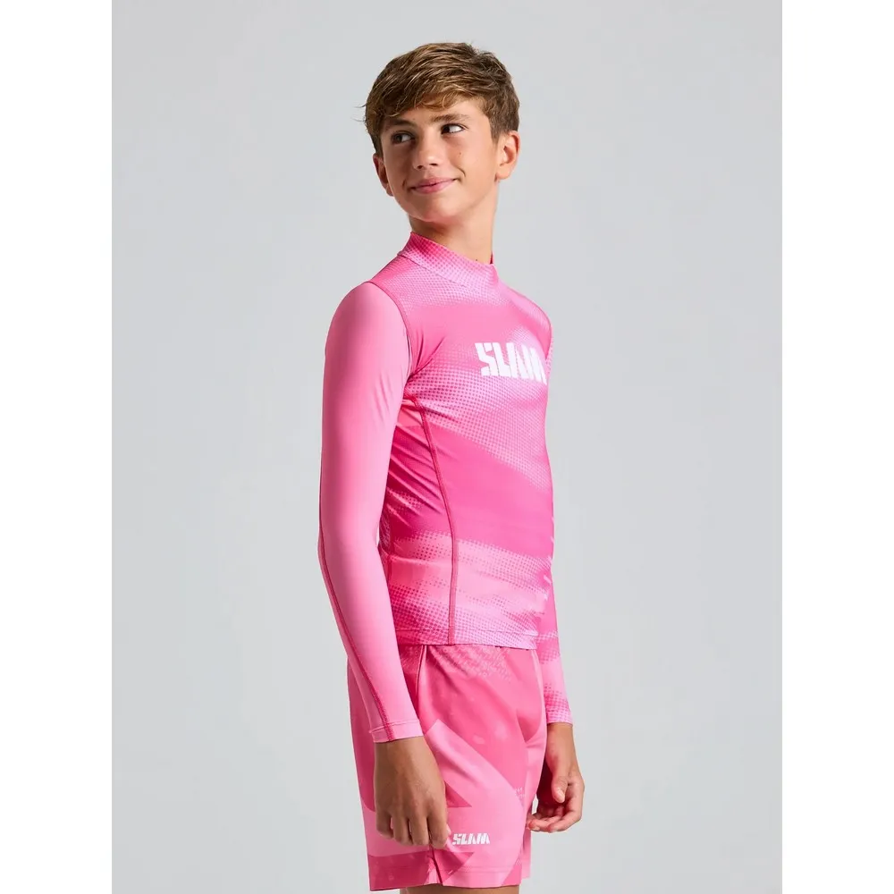 Купить Slam a319002s00-w72-164 Rash guard с длинным рукавом Foil Hydrangea Pink 30x25x2 14 Years 7ft.ru в интернет магазине Семь Футов