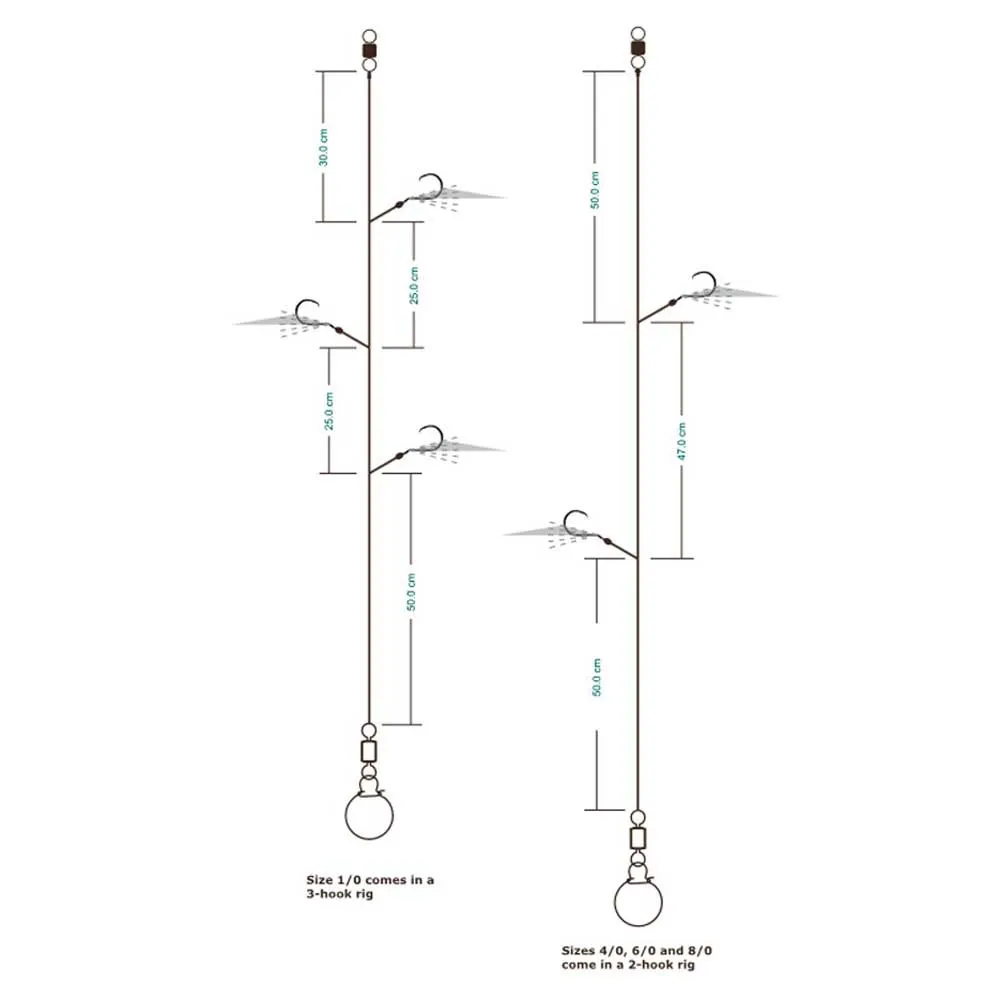 Купить BKK AKBW1081 Sabiki rig HF A1 Flying Fish  FF 6/0 7ft.ru в интернет магазине Семь Футов
