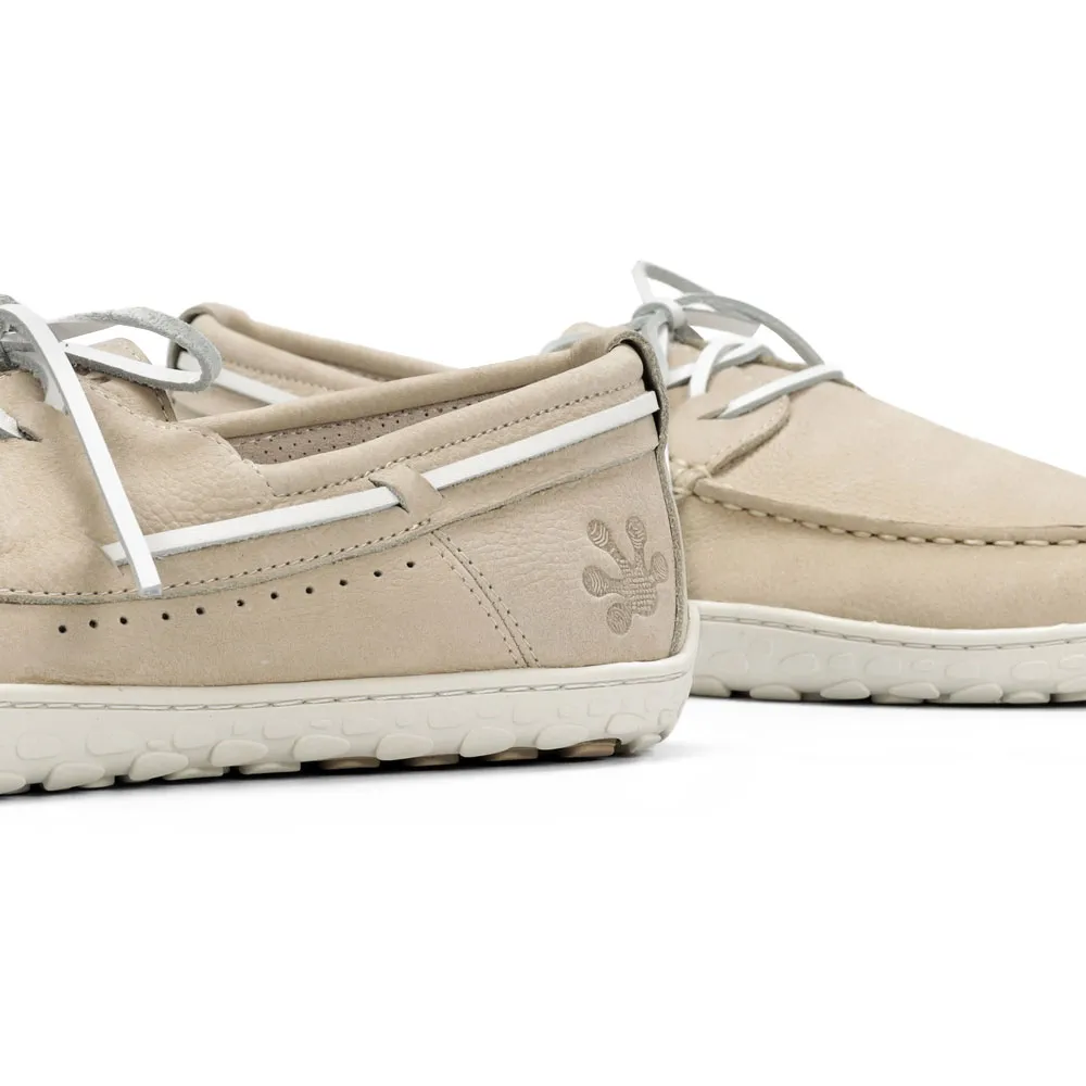 Купить Waals 83-sesame-42 Палубные туфли Sidney Barefoot Beige 35x25x15 EU 42 7ft.ru в интернет магазине Семь Футов
