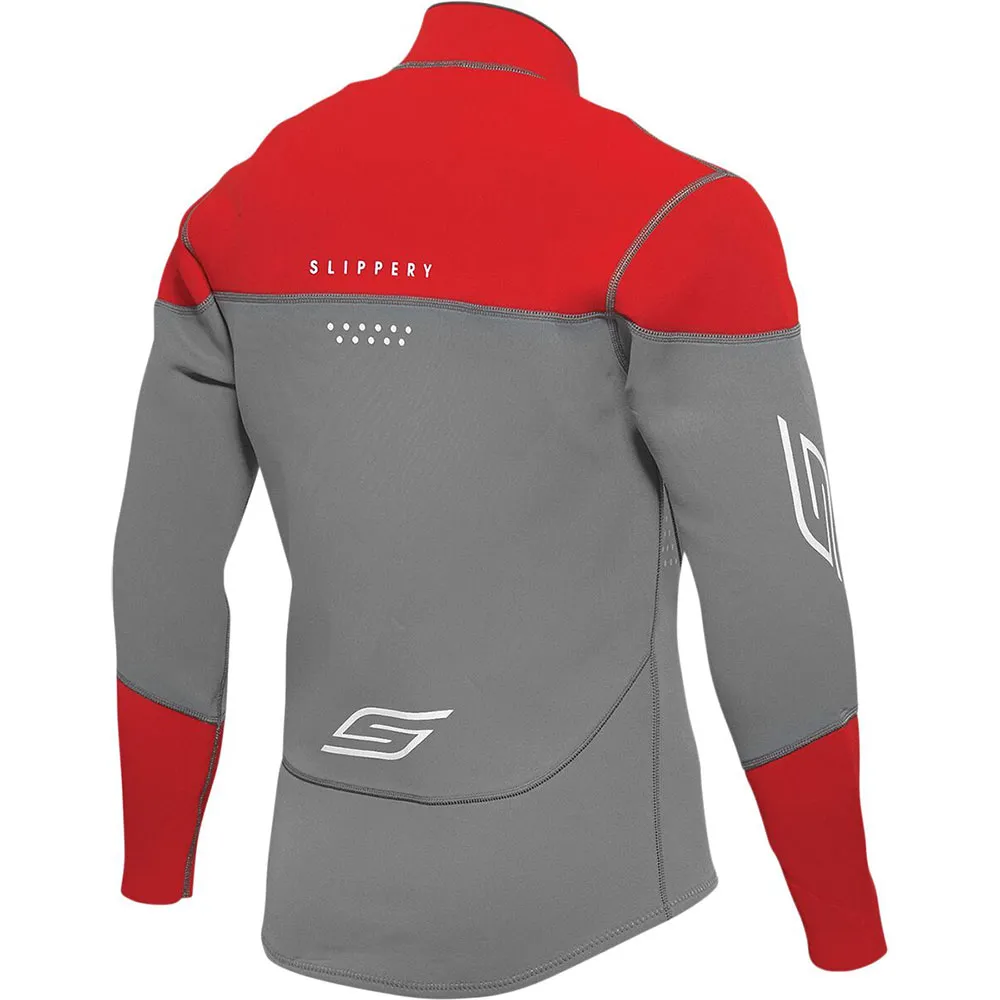 Купить Slippery 3201-0283 Неопреновый гидрокостюм мокрого типа Breaker Gray / Red M 7ft.ru в интернет магазине Семь Футов
