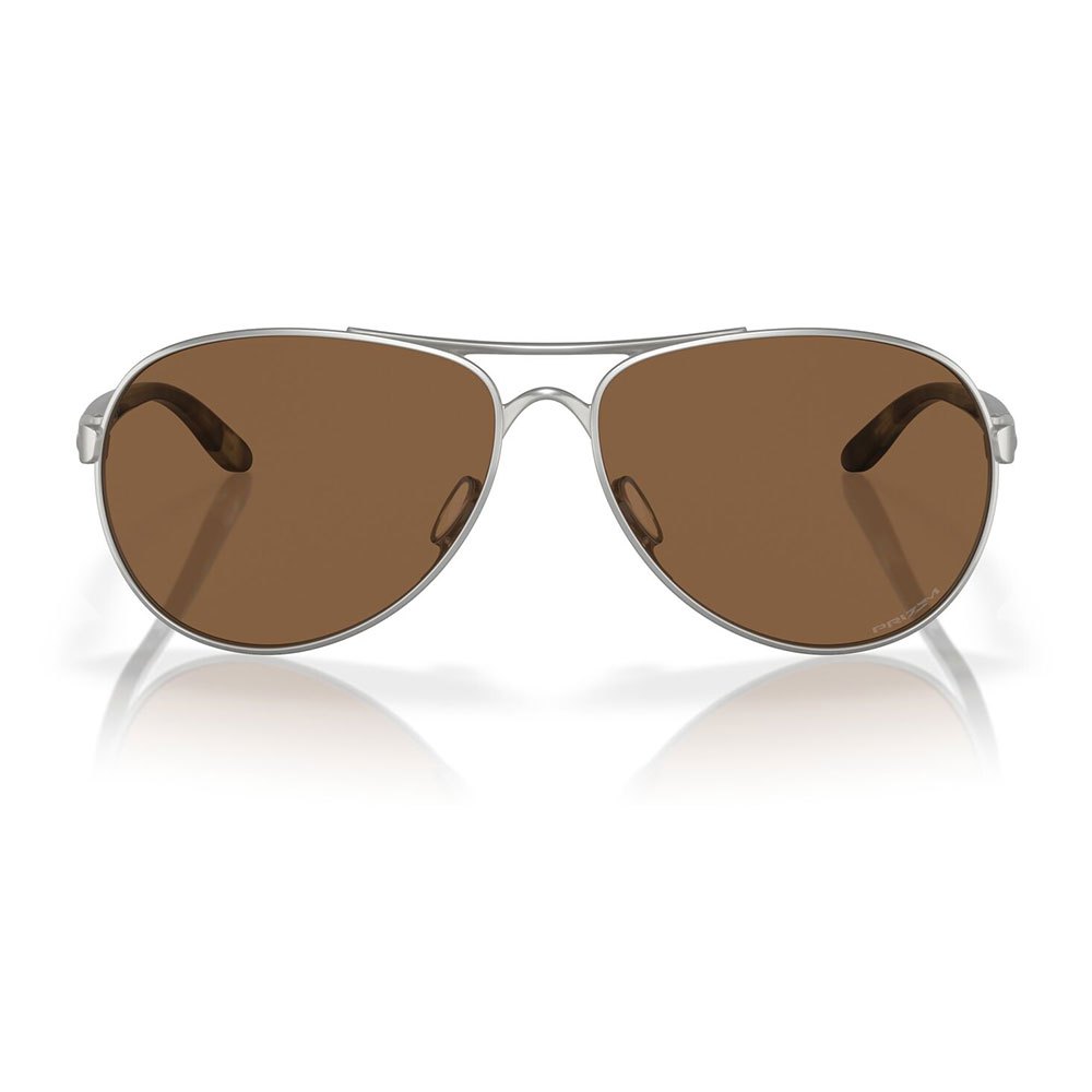 Купить Oakley OO4079-4759 Feedback Солнцезащитные Очки  Satin Chrome Prizm Bronze/CAT3 7ft.ru в интернет магазине Семь Футов