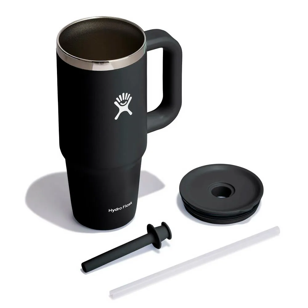 Купить Hydro flask tt24pscc001 термокружка Travel Tumbler Clear-24 Oz Black 20x10x10 7ft.ru в интернет магазине Семь Футов