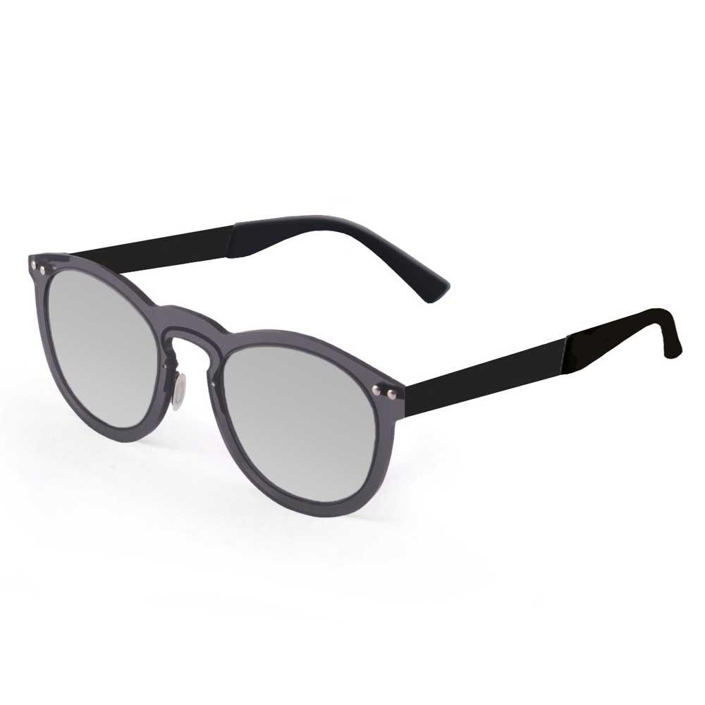 Купить Ocean sunglasses 21.20 поляризованные солнцезащитные очки Ibiza Silver Mirror Transparent Black / Metal Black Temple/CAT2 7ft.ru в интернет магазине Семь Футов