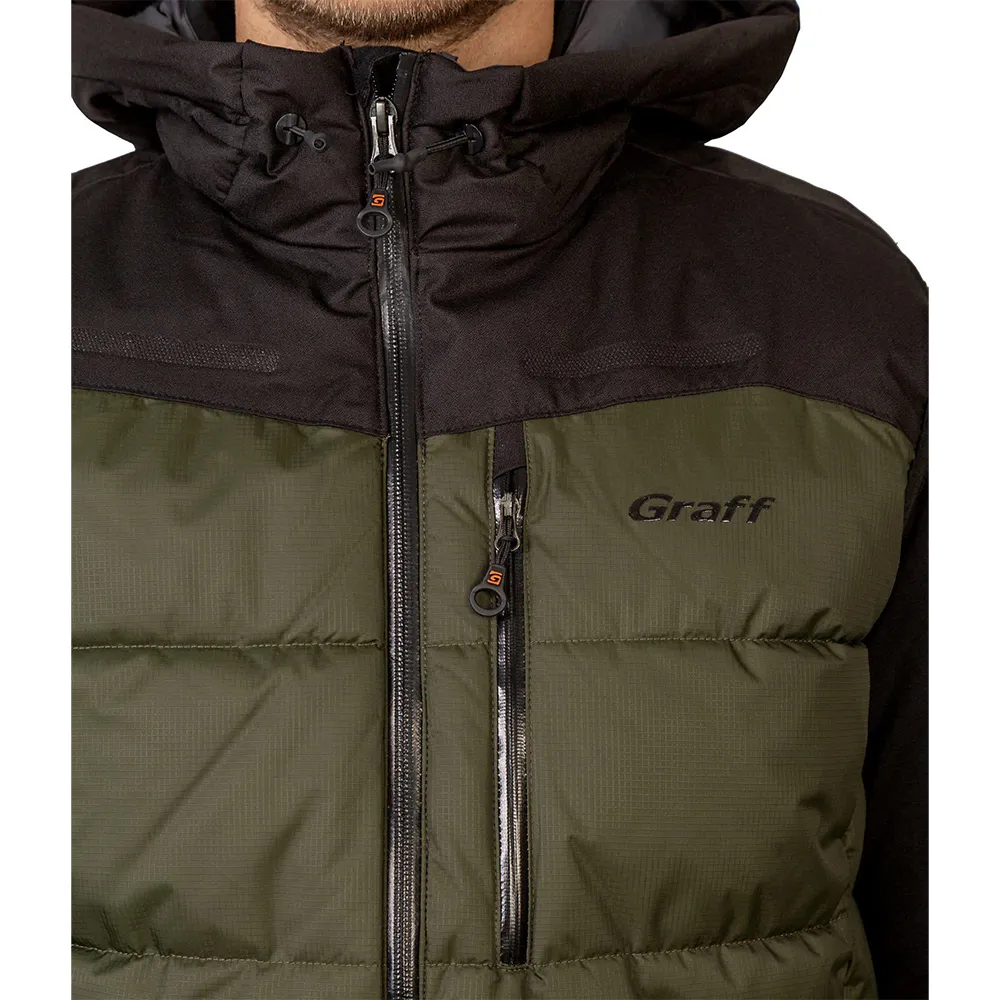 Купить Graff 445-o-m Жилет Primaloft® Quilted 445-O Black / Olive 30x20x5 7ft.ru в интернет магазине Семь Футов
