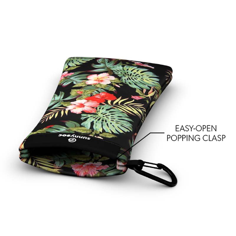 Купить Gogglesoc SUN-BAG-C-SUN-A011-Black-OS Hawaiian Чехол Для Очков  Black 7ft.ru в интернет магазине Семь Футов