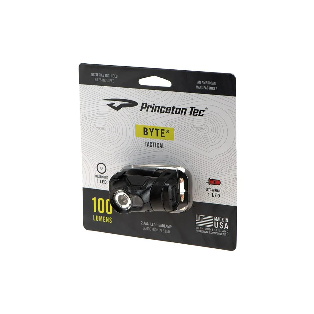 Купить Princeton tec 10943106000 Налобный фонар Byte Tactical Black 20x10x10 7ft.ru в интернет магазине Семь Футов