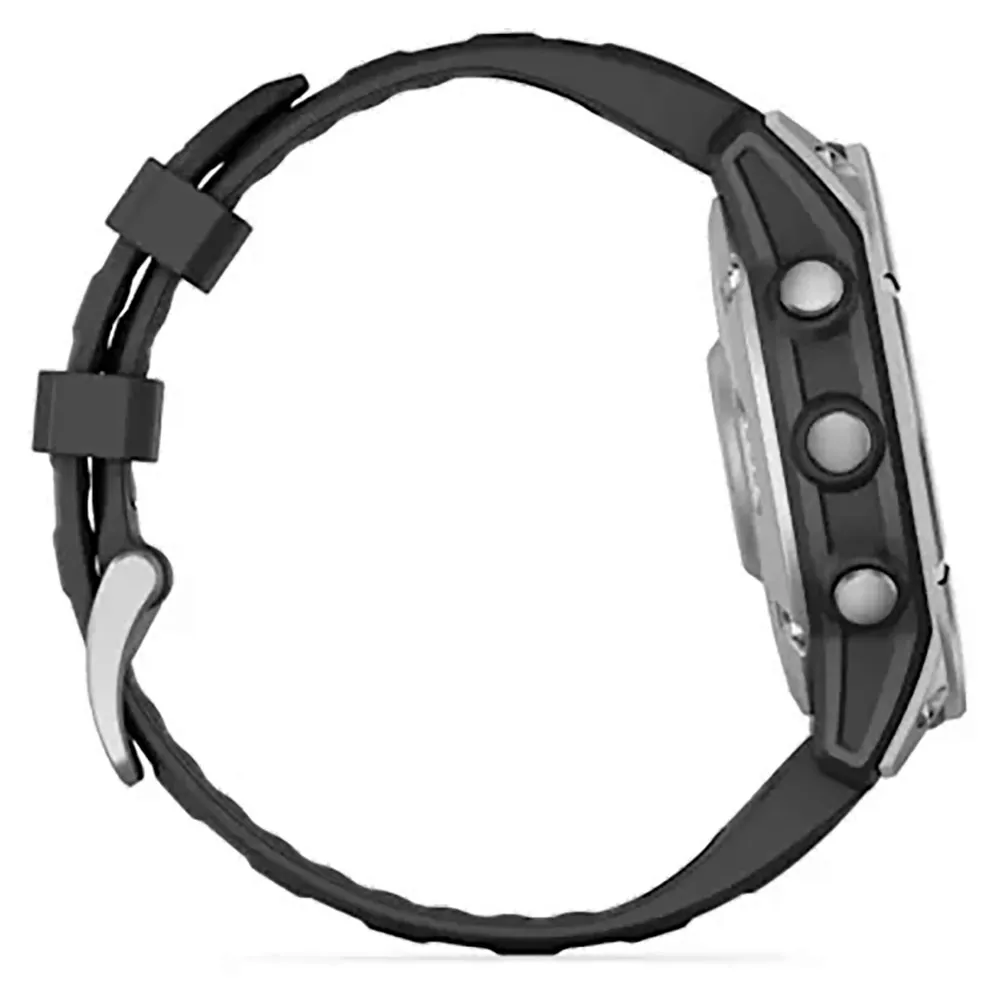 Купить Garmin 010-03025-00 Часы Fenix E 47 mm Amoled  Stainless Steel / Graphite 7ft.ru в интернет магазине Семь Футов