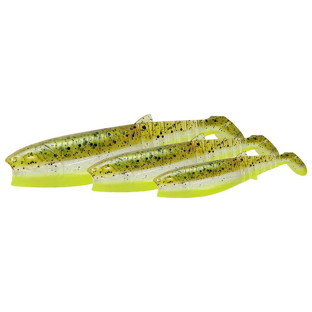 Купить Savage gear SVS77082 Cannibal Shad Мягкая приманка 68 mm 3g 50 единицы Золотистый Lemon Cracker 7ft.ru в интернет магазине Семь Футов