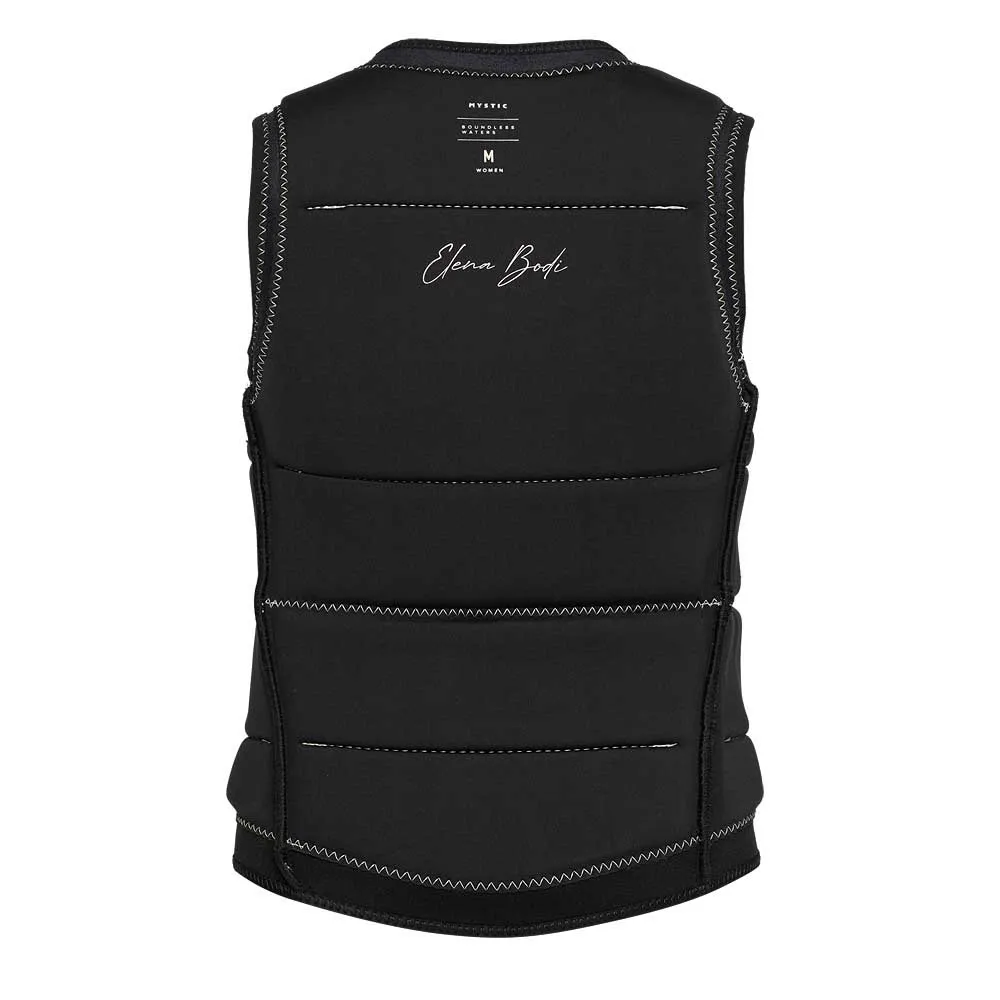 Купить Mystic 35005.260160-900-l Женский защитный жилет Raspa elena bodi fzip wake Black 30x21x6 7ft.ru в интернет магазине Семь Футов