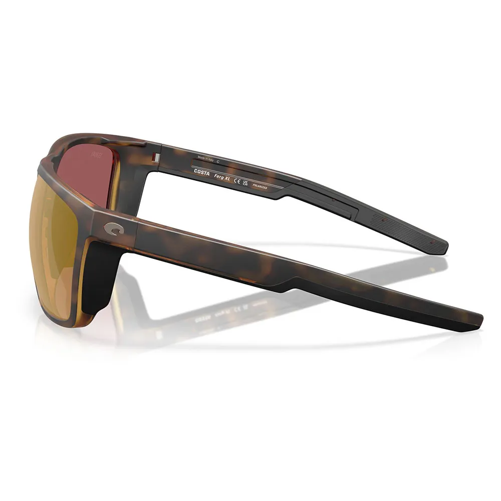 Купить Costa 06S9012-90121562 поляризованные солнцезащитные очки Ferg xl Бесцветный Matte Tortoise Gold Mirror 580G/CAT3 7ft.ru в интернет магазине Семь Футов
