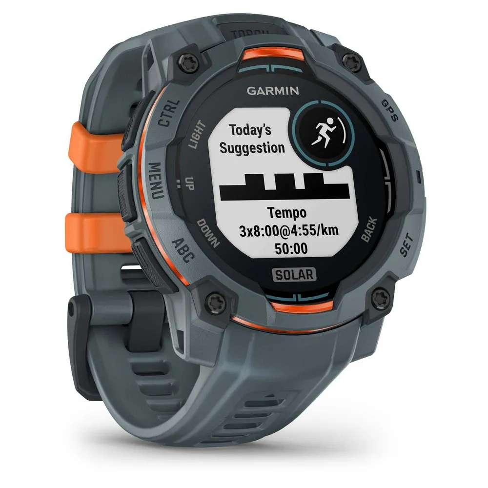 Купить Garmin 010-02934-01 Часы Instinct 3 45 mm Solar  Grey / Grey 7ft.ru в интернет магазине Семь Футов