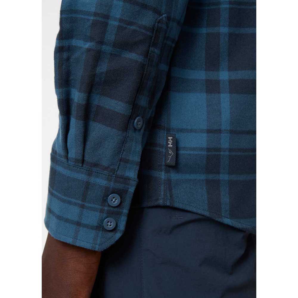 Купить Helly hansen 62731_576-2XL Футболка Lokka Organic Flannel Голубой Deep Steel 2XL 7ft.ru в интернет магазине Семь Футов