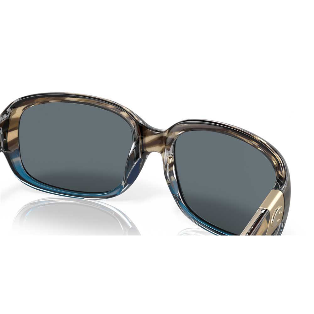 Купить Costa 06S9041-90411458 Зеркальные поляризованные солнцезащитные очки Gannet Shiny Wahoo Blue Mirror 580P/CAT3 7ft.ru в интернет магазине Семь Футов