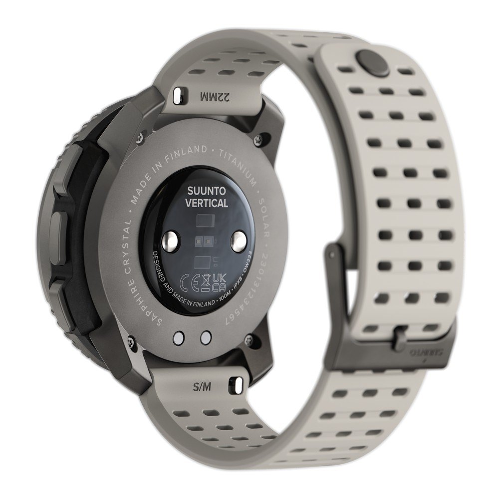 Купить Suunto SS050860000 Vertical Titanium Solar Часы Серебристый Sand 7ft.ru в интернет магазине Семь Футов