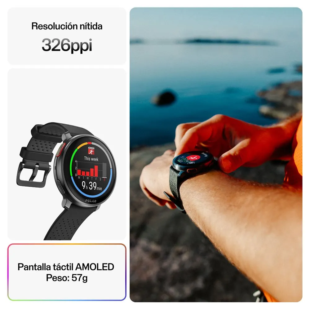 Купить Polar R-140957890-900108891 Часы Vantage V3 HR отремонтированы Серебристый Black S-L 7ft.ru в интернет магазине Семь Футов