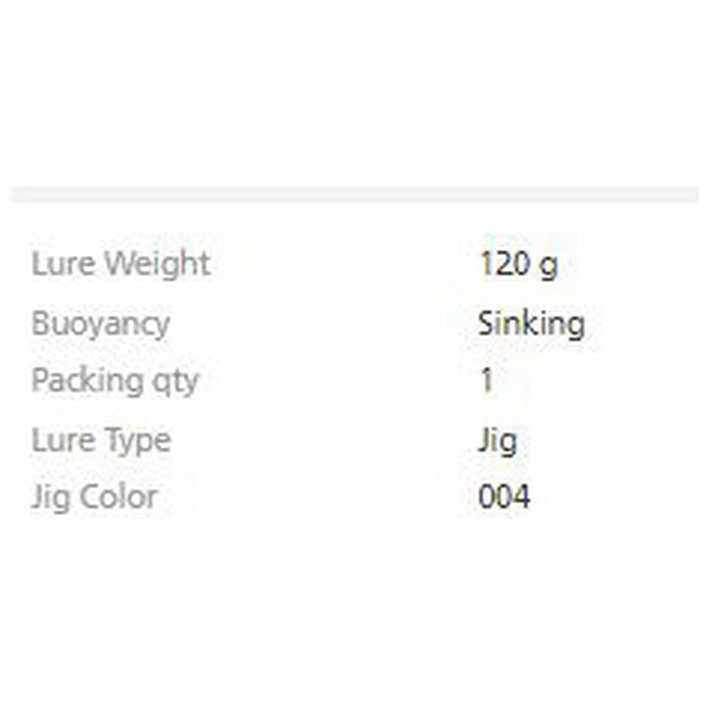 Купить Shimano fishing 59VJDL12V03 Engetsu DoTerra BakuBaku Джиг 120g  004 7ft.ru в интернет магазине Семь Футов