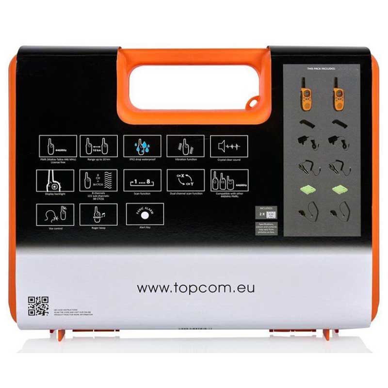 Купить Topcom RC-6404 10km Рация  Orange / Black 7ft.ru в интернет магазине Семь Футов