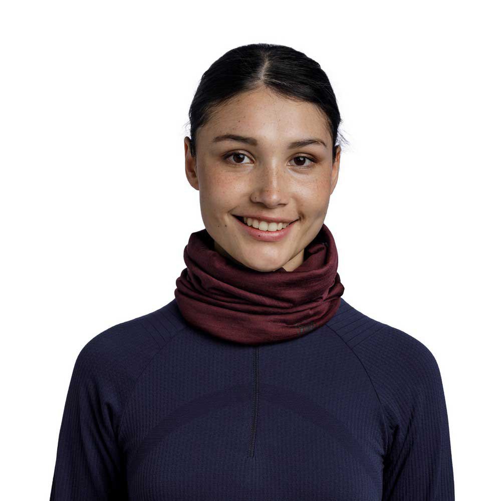 Купить Buff ® 113010.653.10.00 Шарф-хомут Merino Lightweight Красный Solid Garnet 7ft.ru в интернет магазине Семь Футов