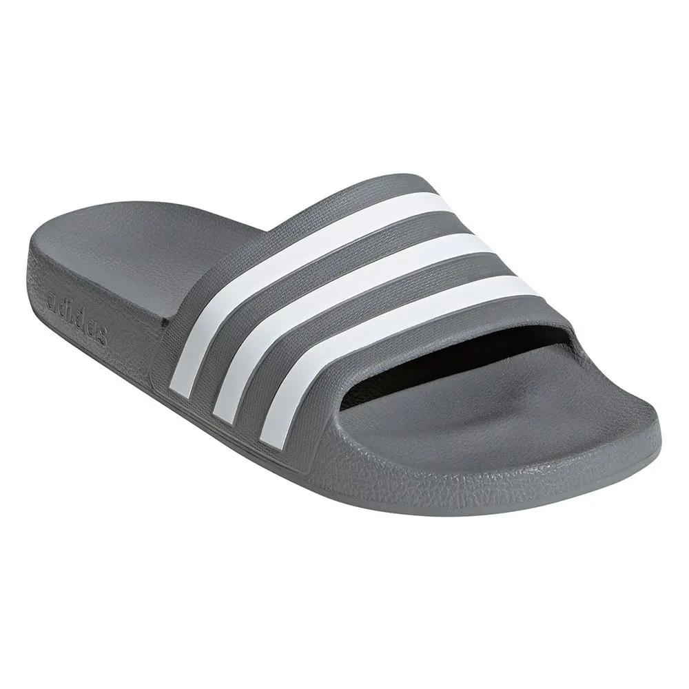 Купить adidas f35538/7 Шлёпанцы Adilette Aqua Grey Heather / Ftwr White 32x20x10 EU 40.5 7ft.ru в интернет магазине Семь Футов