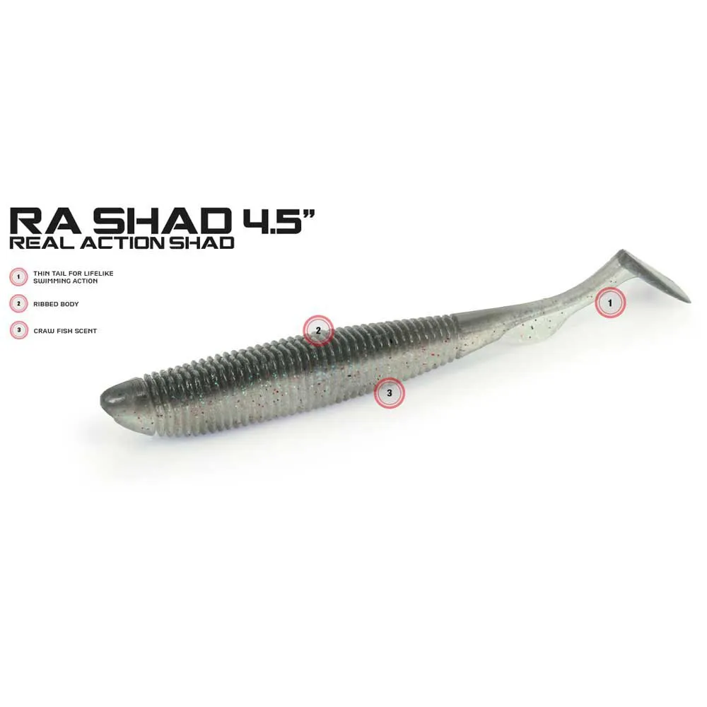 Купить Molix RSH4.5-647-UNIT Real Action Shad 114.5 Mm Многоцветный 647 7ft.ru в интернет магазине Семь Футов