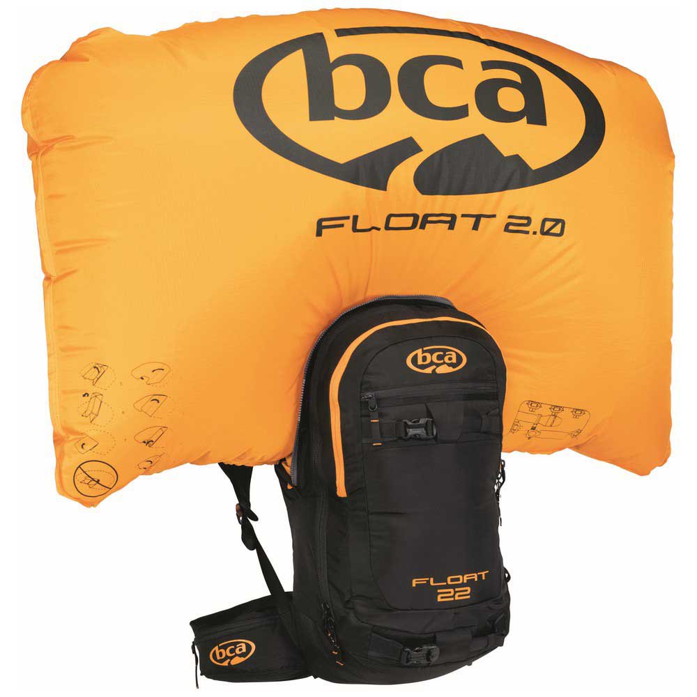 Купить Bca 23E0001.1.1.1SIZ Float 22 Воздушная подушка Оранжевый Black 7ft.ru в интернет магазине Семь Футов