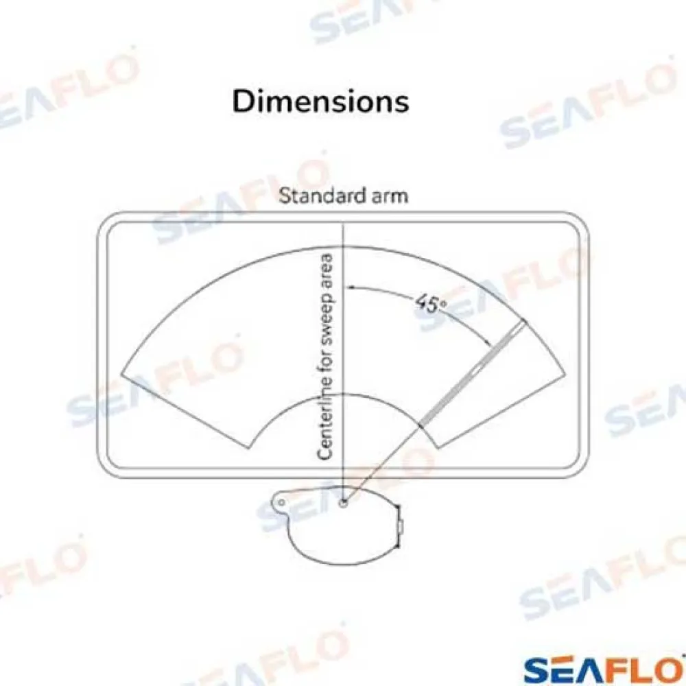 Купить Seaflo sfwm2056401 мотор стеклоочистителя 5NM 64 mm 24V Grey 25x20x15 7ft.ru в интернет магазине Семь Футов