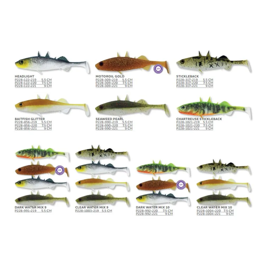 Купить Westin P228-856-219-UNIT Мягкий приманка Stanlet The Stickleback Shadtail 1.5g 55 mm 4 Единицы Baitfish Glitter 7ft.ru в интернет магазине Семь Футов