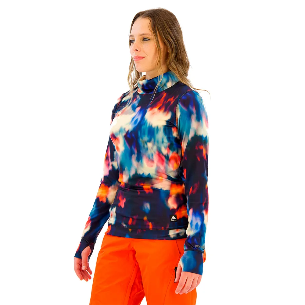 Купить Burton 132041aezhrg-m Базовый слой с длинным рукавом Midweight Long Neck Floral Blur 30x25x2 7ft.ru в интернет магазине Семь Футов