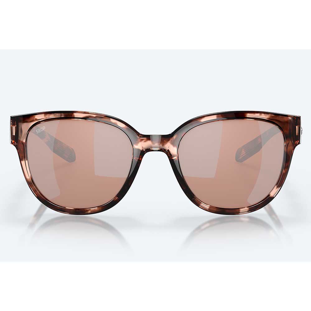 Купить Costa 06S9051-90510553 Зеркальные поляризованные солнцезащитные очки Salina Coral Tortoise Copper Silver Mirror 580P/CAT2 7ft.ru в интернет магазине Семь Футов