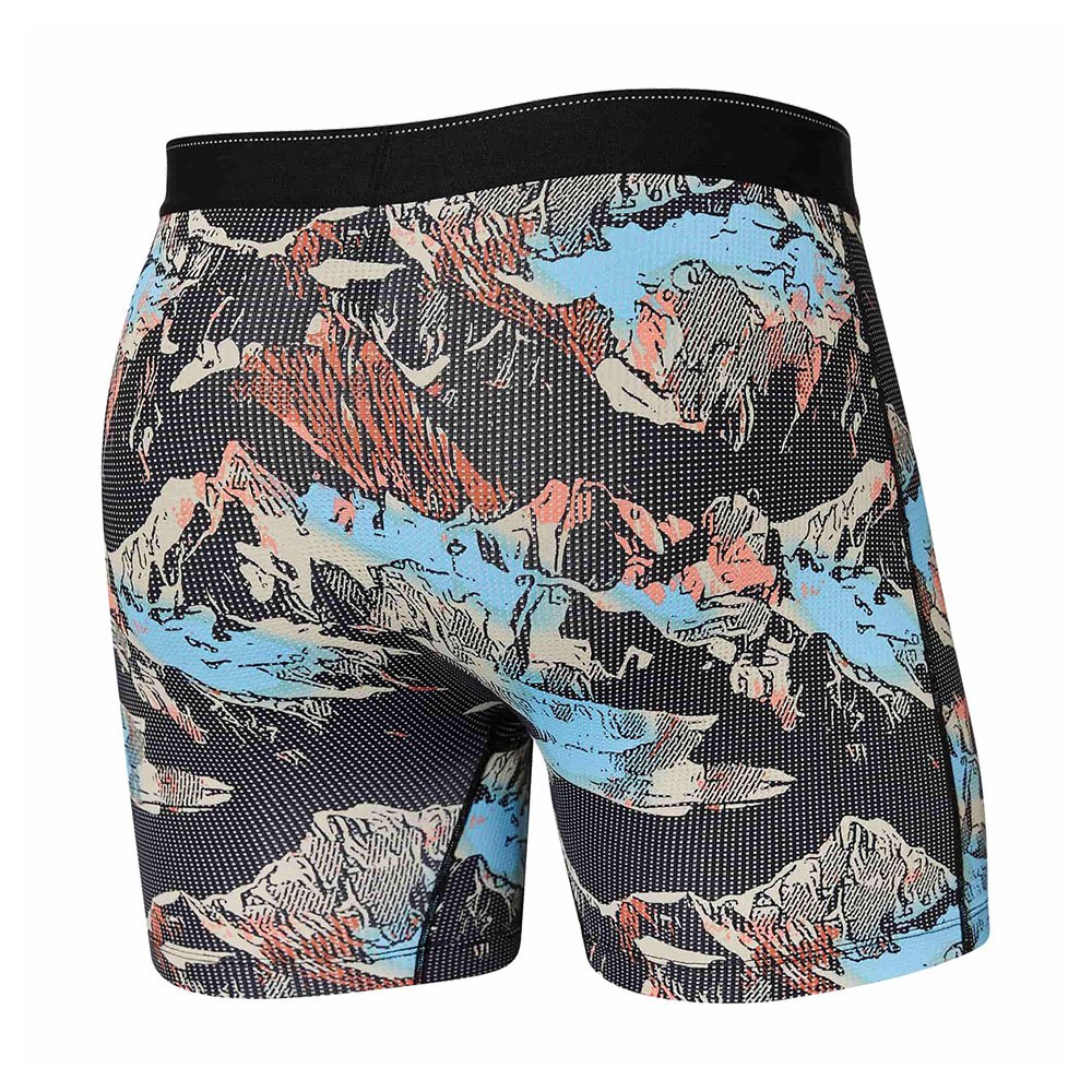 Купить SAXX Underwear SXBB70F.MOB.XL Боксёр Quest Fly Многоцветный Black Mountainscape XL 7ft.ru в интернет магазине Семь Футов