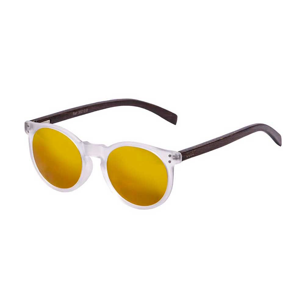 Купить Ocean sunglasses 55012.6 Деревянные поляризованные солнцезащитные очки Lizard White Transparent / Red 7ft.ru в интернет магазине Семь Футов