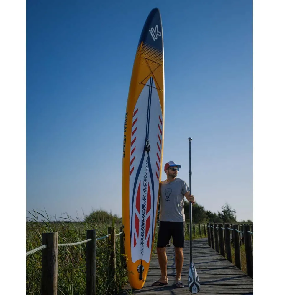 Купить Kohala 1641 доска для падл-серфинга Thunder 14´´ Yellow / Blue / White / Red 175x55x28 425 cm 7ft.ru в интернет магазине Семь Футов