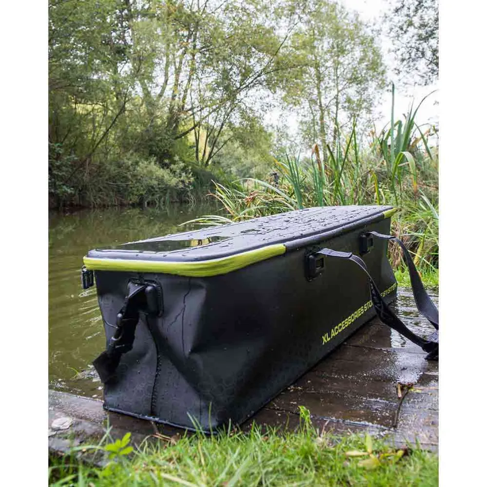 Купить Matrix fishing glu185 Сумка EVA XL Accessories Storage System Black / Yellow 40x30x25 7ft.ru в интернет магазине Семь Футов