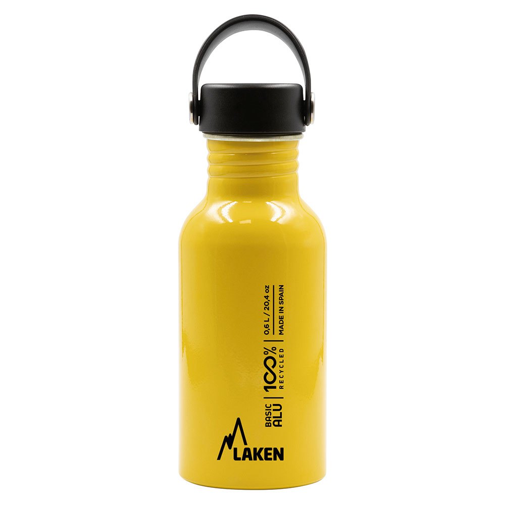 Купить Laken BOA60-YE Basic Oasis 600 ml Алюминиевая бутылка Желтый Yellow 7ft.ru в интернет магазине Семь Футов