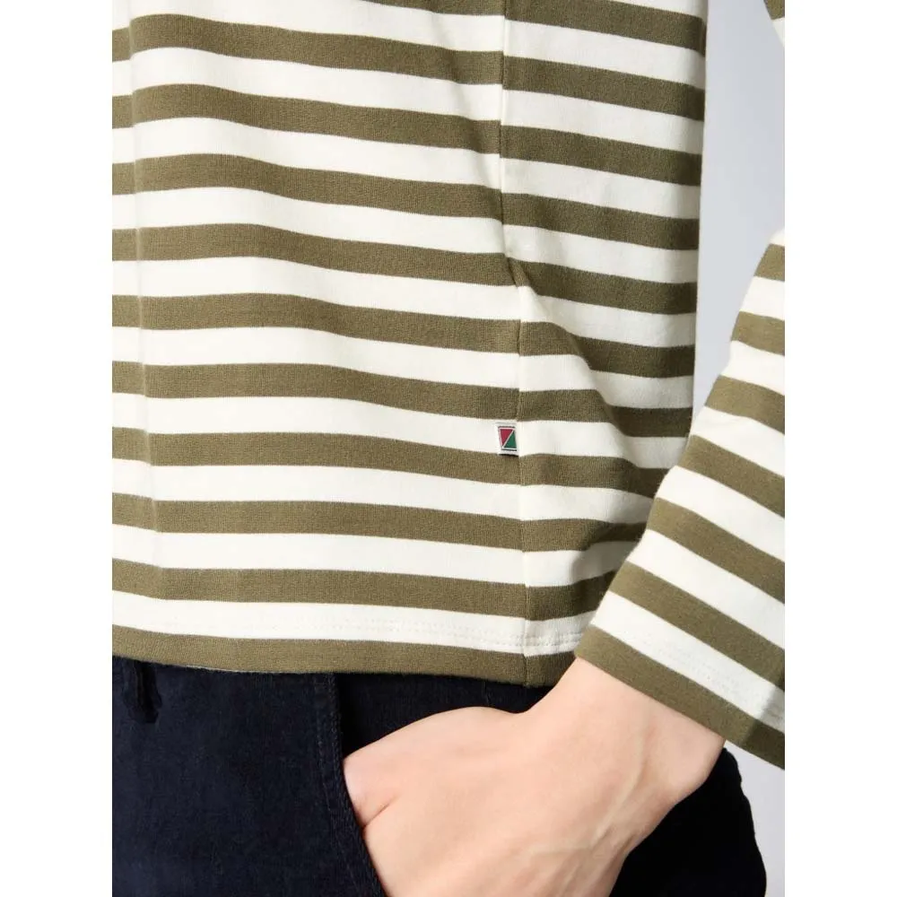 Купить Redgreen 172012413-177-l Футболка с длинным рукавом Fie Olive Stripe 30x20x5 7ft.ru в интернет магазине Семь Футов